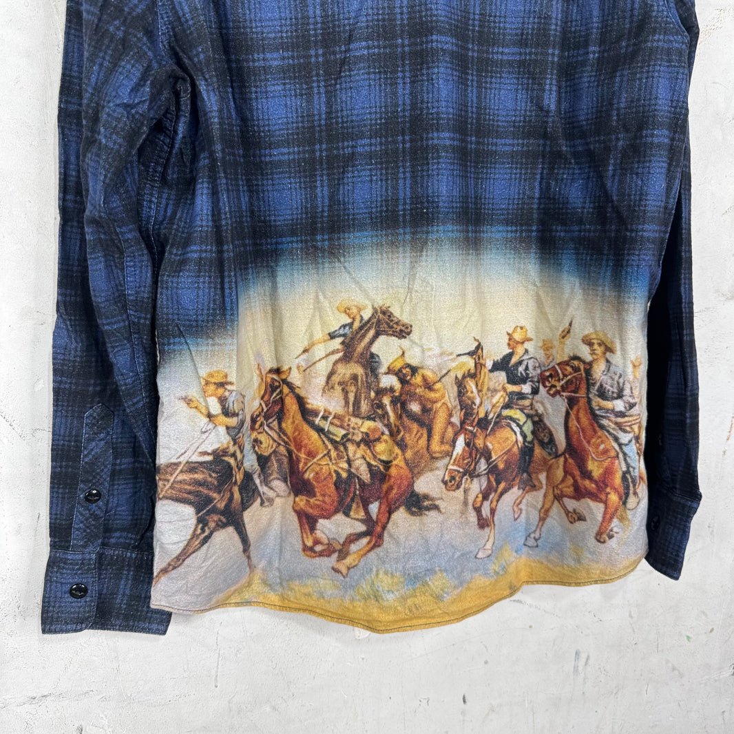 Neighborhood Horses Flannel