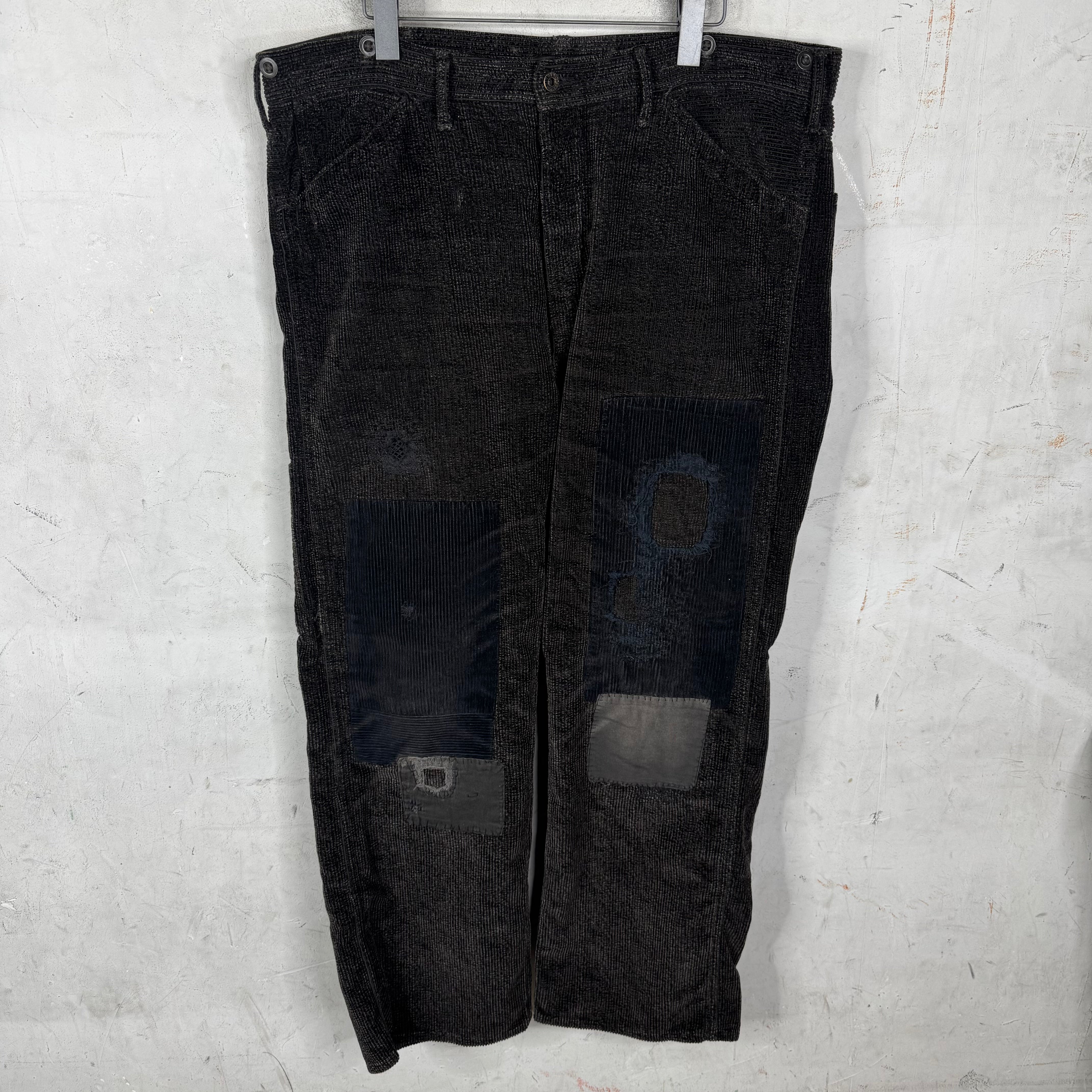 RRL Brown Corduroy Repaired Pants – www.Lukes.store
