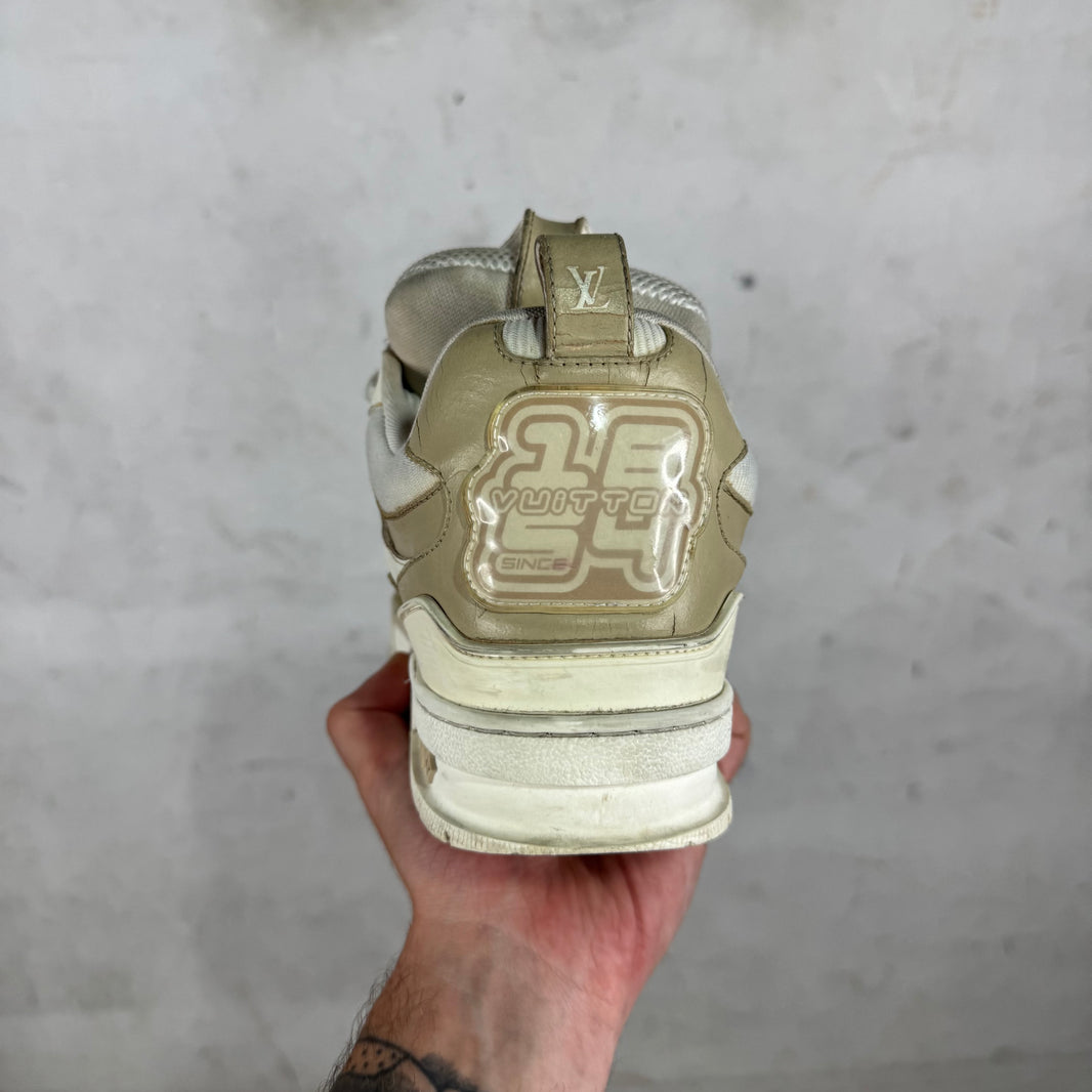 Louis Vuitton Cream Skate Sneakers