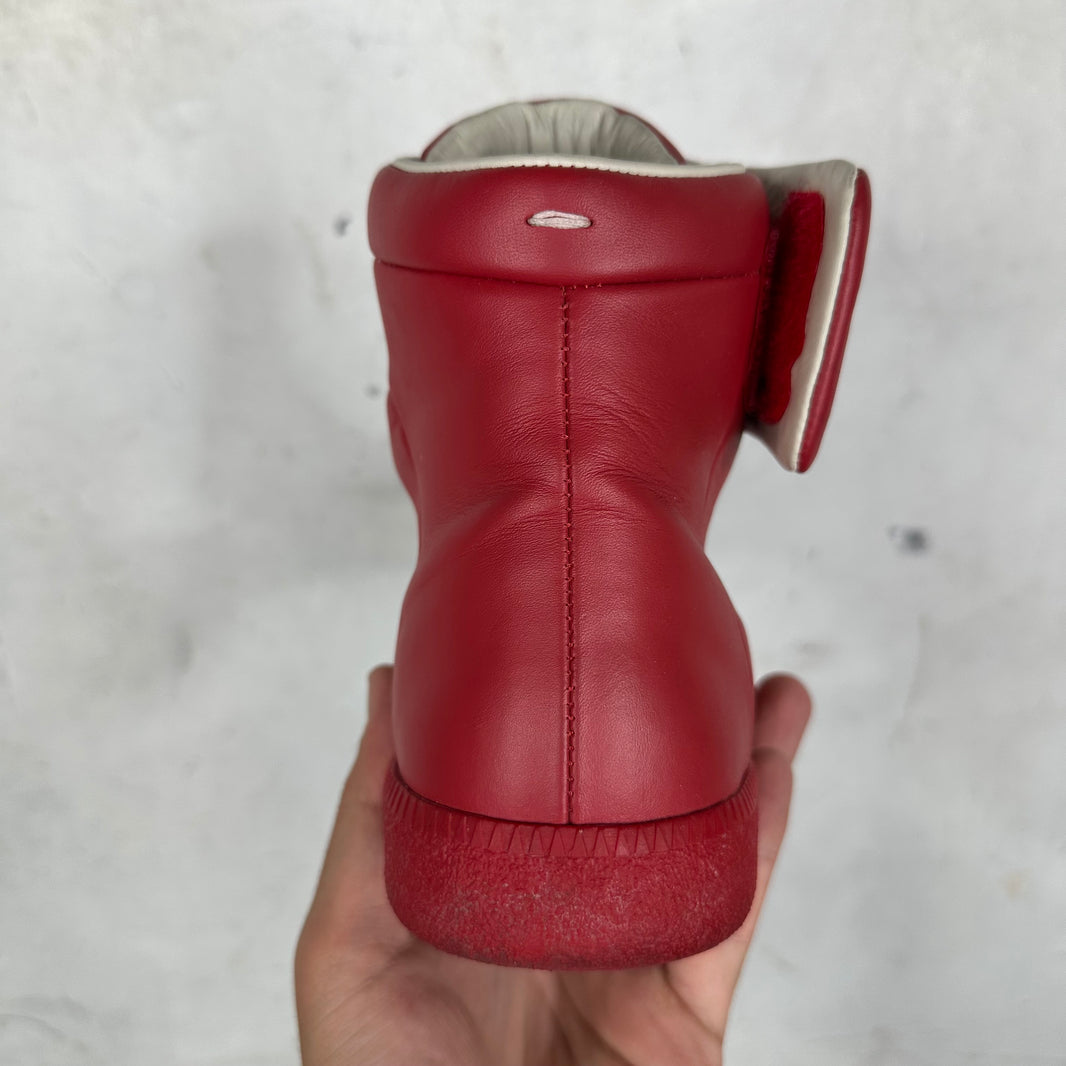 Margiela Red Leather Future Highs