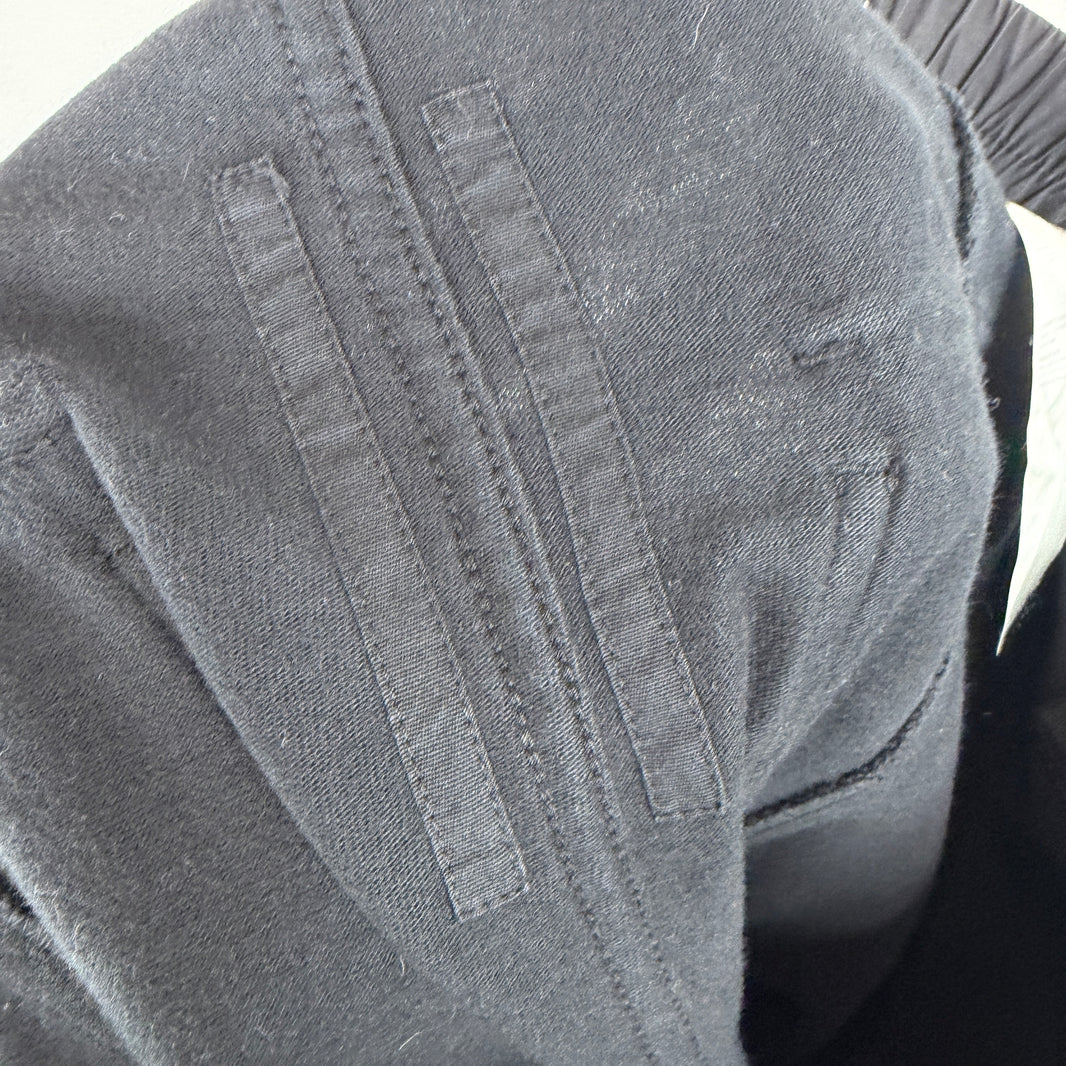 DRKSHDW Black Creatch Capri Pants