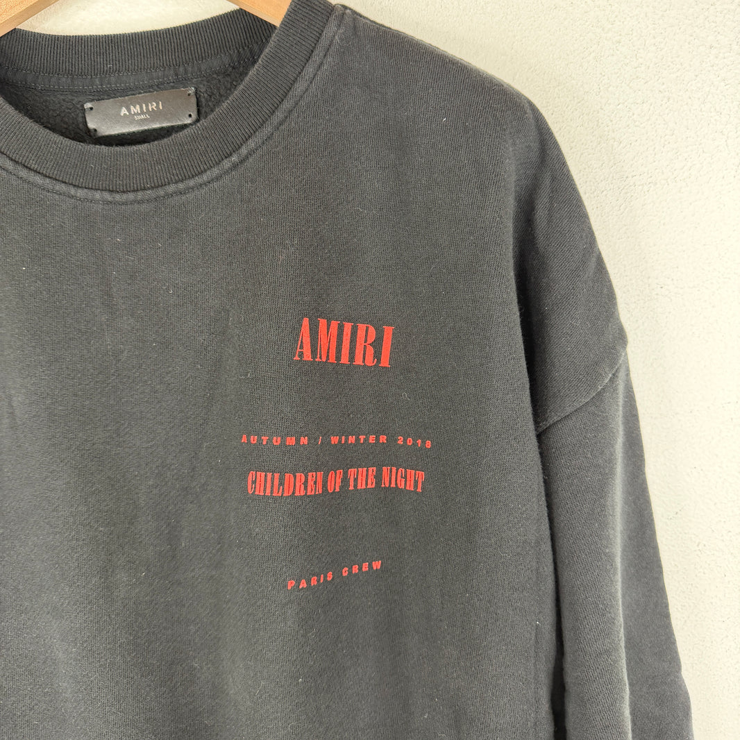 Amiri Lost Boys Children Of The Night Crewneck
