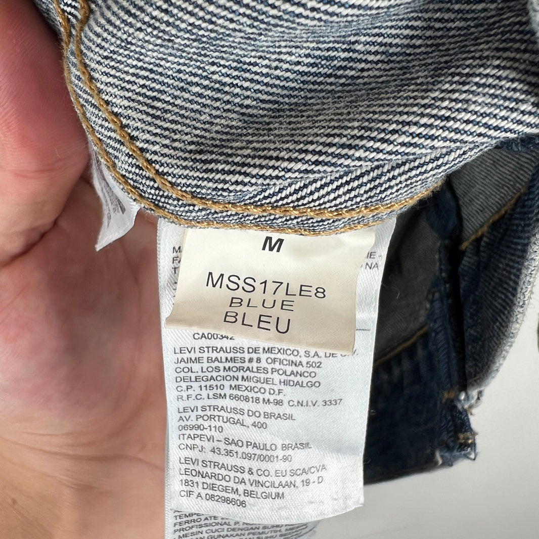 Vetements Levis Rebuilt Cropped Denim Jacket