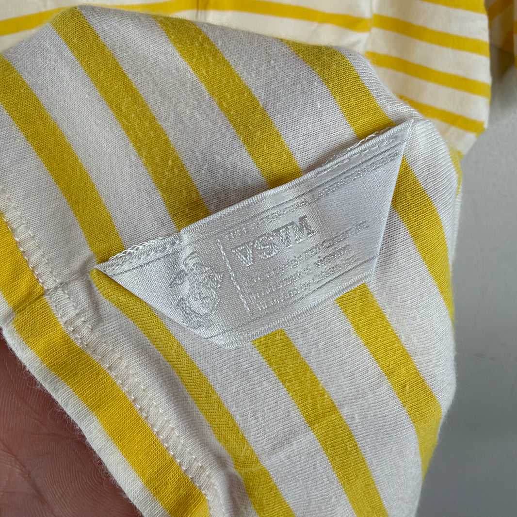 Visvim Yellow Striped Pocket T-Shirt