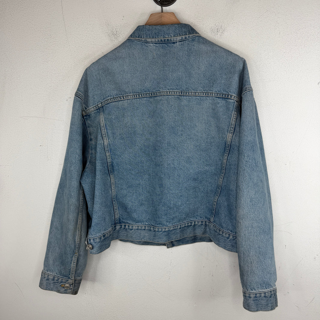 Balenciaga Blue Denim Swing Jacket