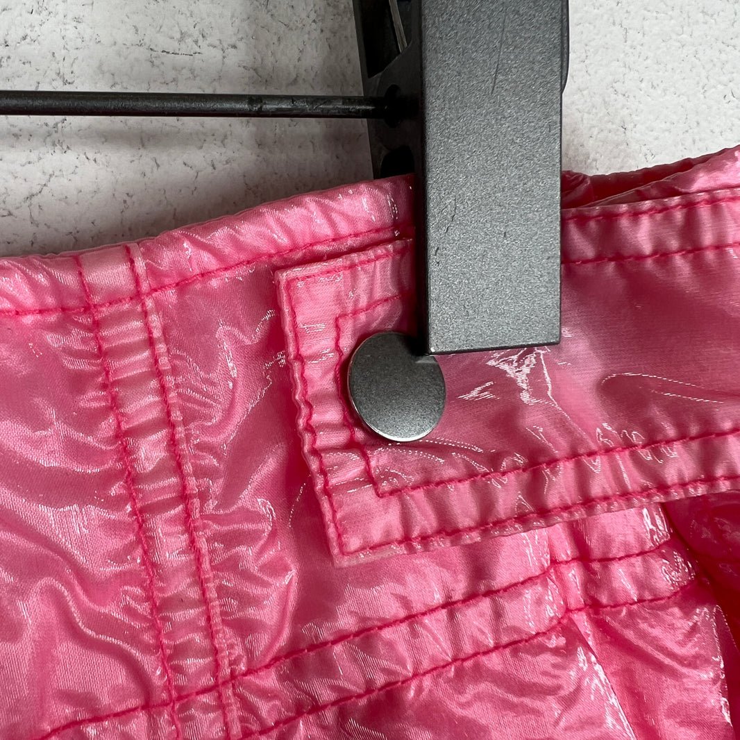 Bottega Veneta Pink Nylon Cargo Pants
