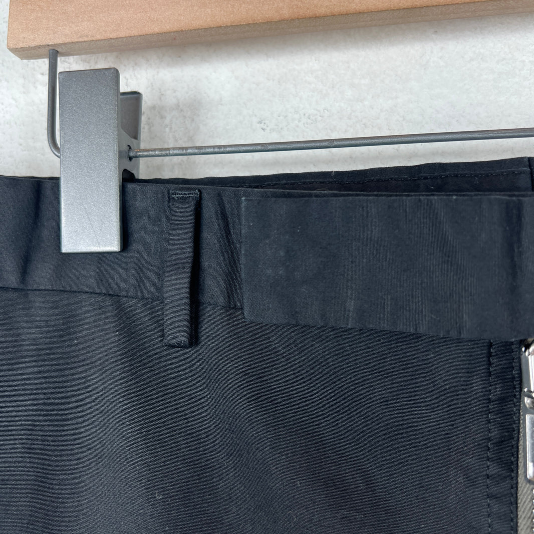 Rick Owens Black Slim Geth Trousers