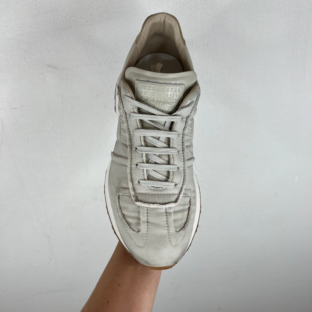 Margiela Gray Evolution Runner Sneakers