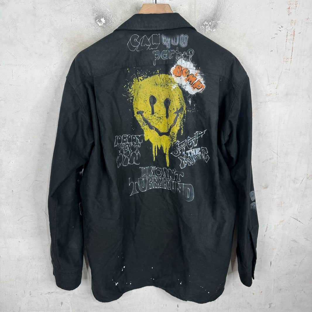 Maison Mihara Yasuhiro Printed Overshirt