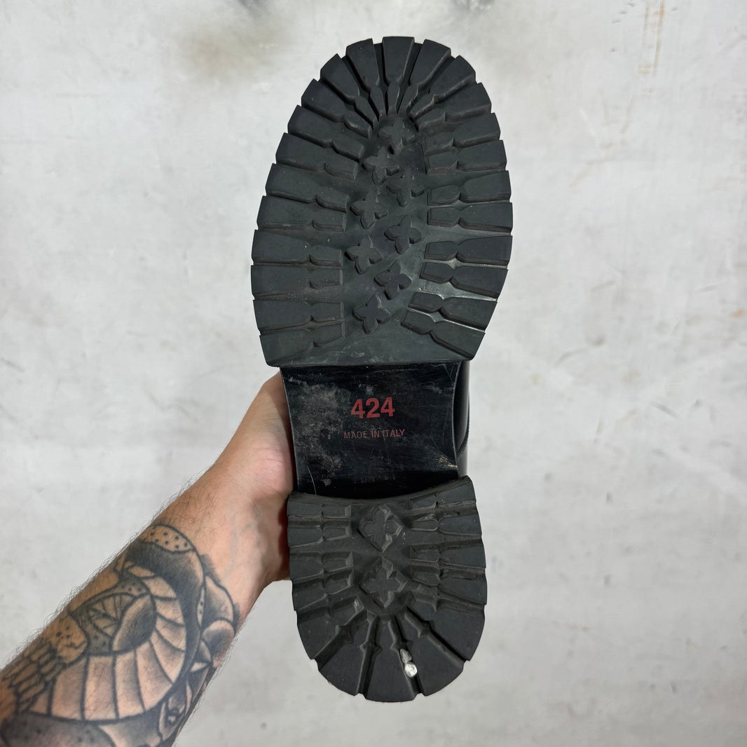 424 Leather Derbys