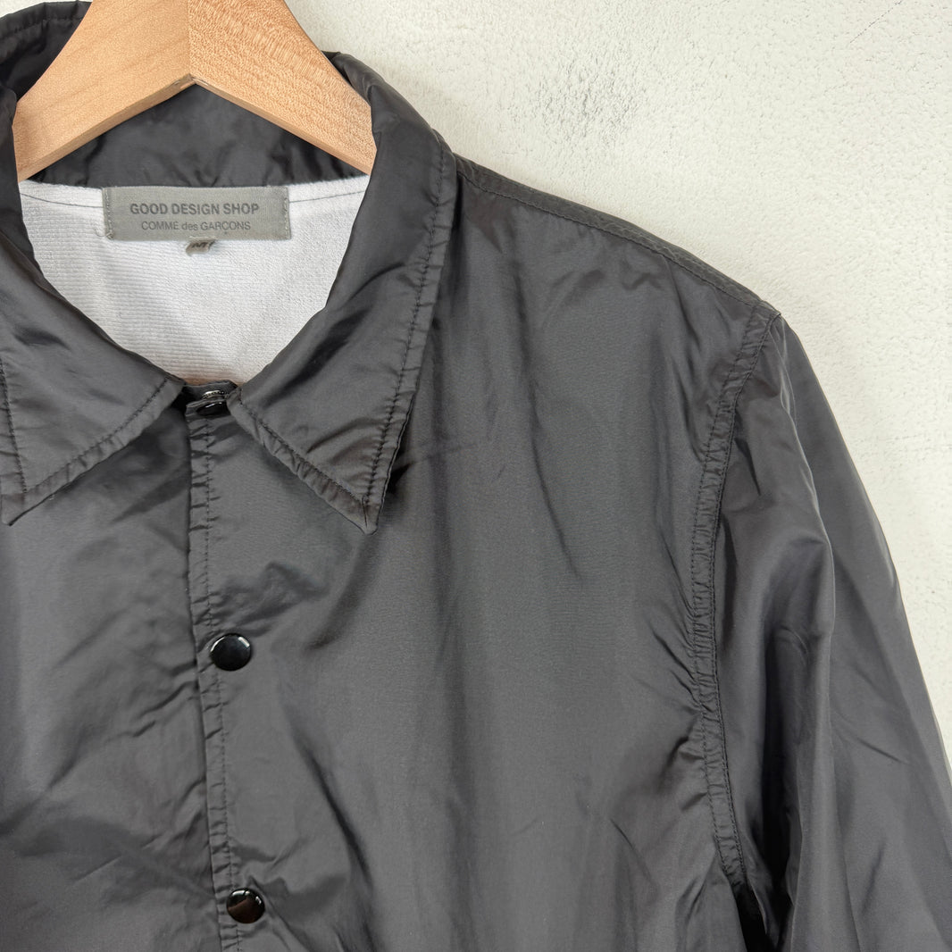 CDG Good Design Shop Motion Logo Coach Jacket