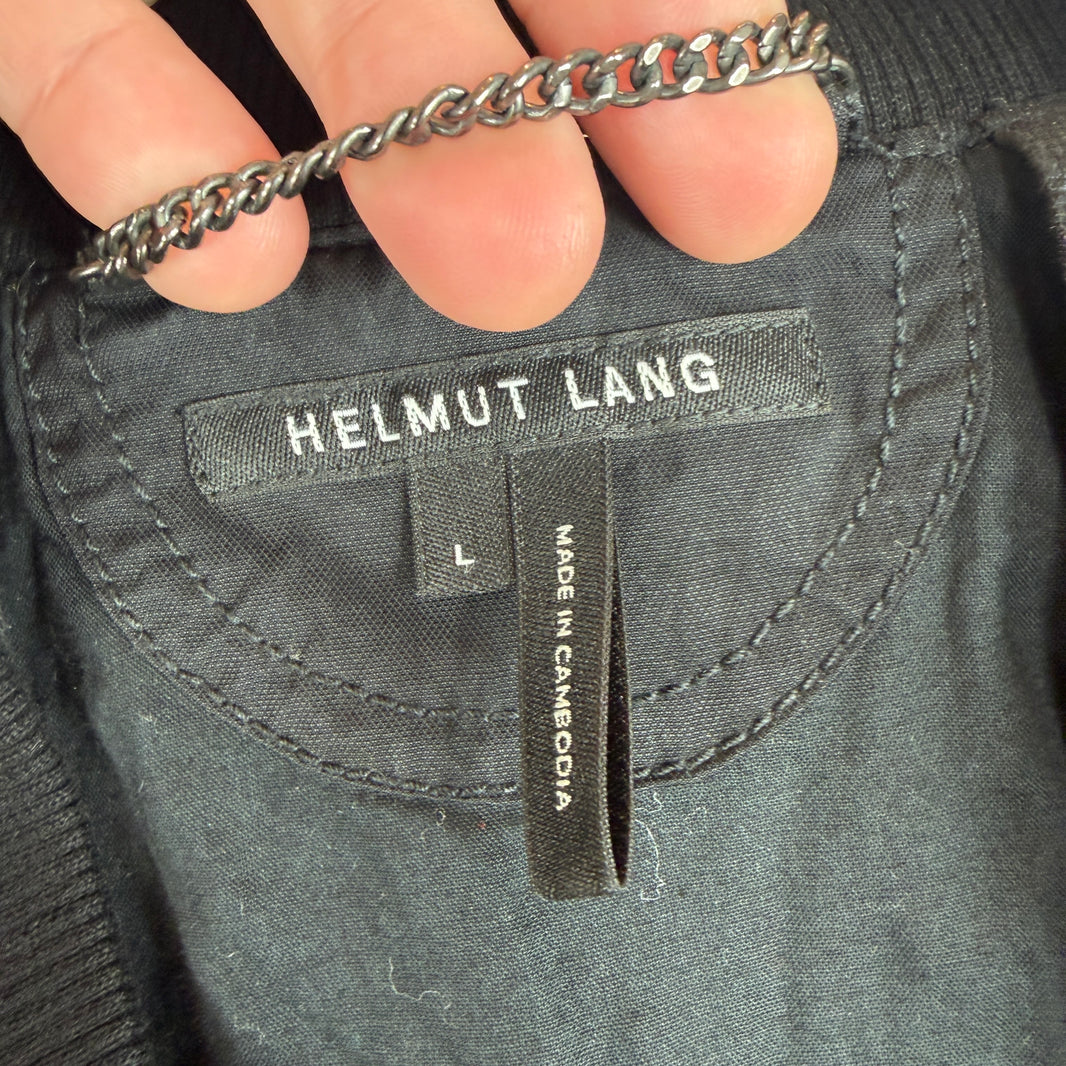 Helmut Lang Backpack Strap Bomber Jacket