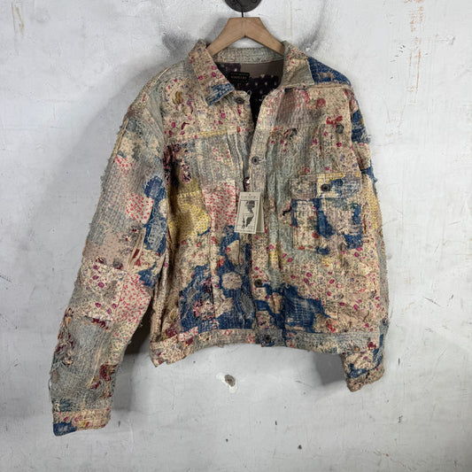 Kapital Boro Spring Pink Trucker Jacket