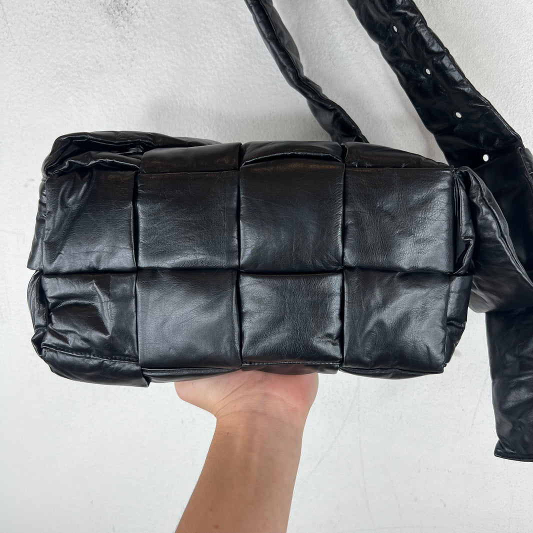Bottega Veneta Leather Cassette Crossbody Bag