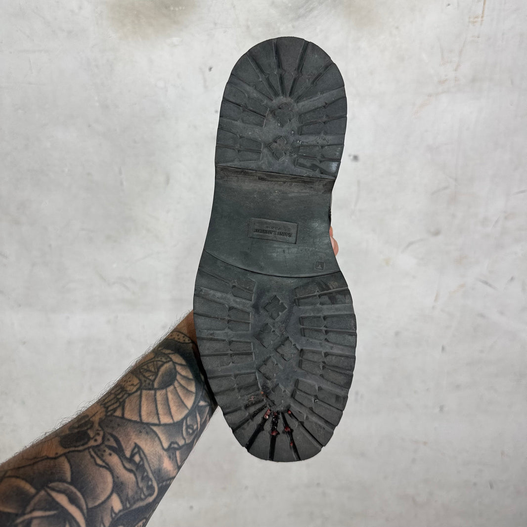 Saint Laurent Black Army Boots