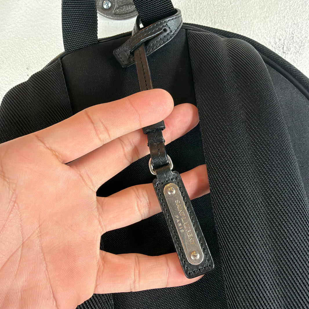 Saint Laurent Canvas Logo Backpack
