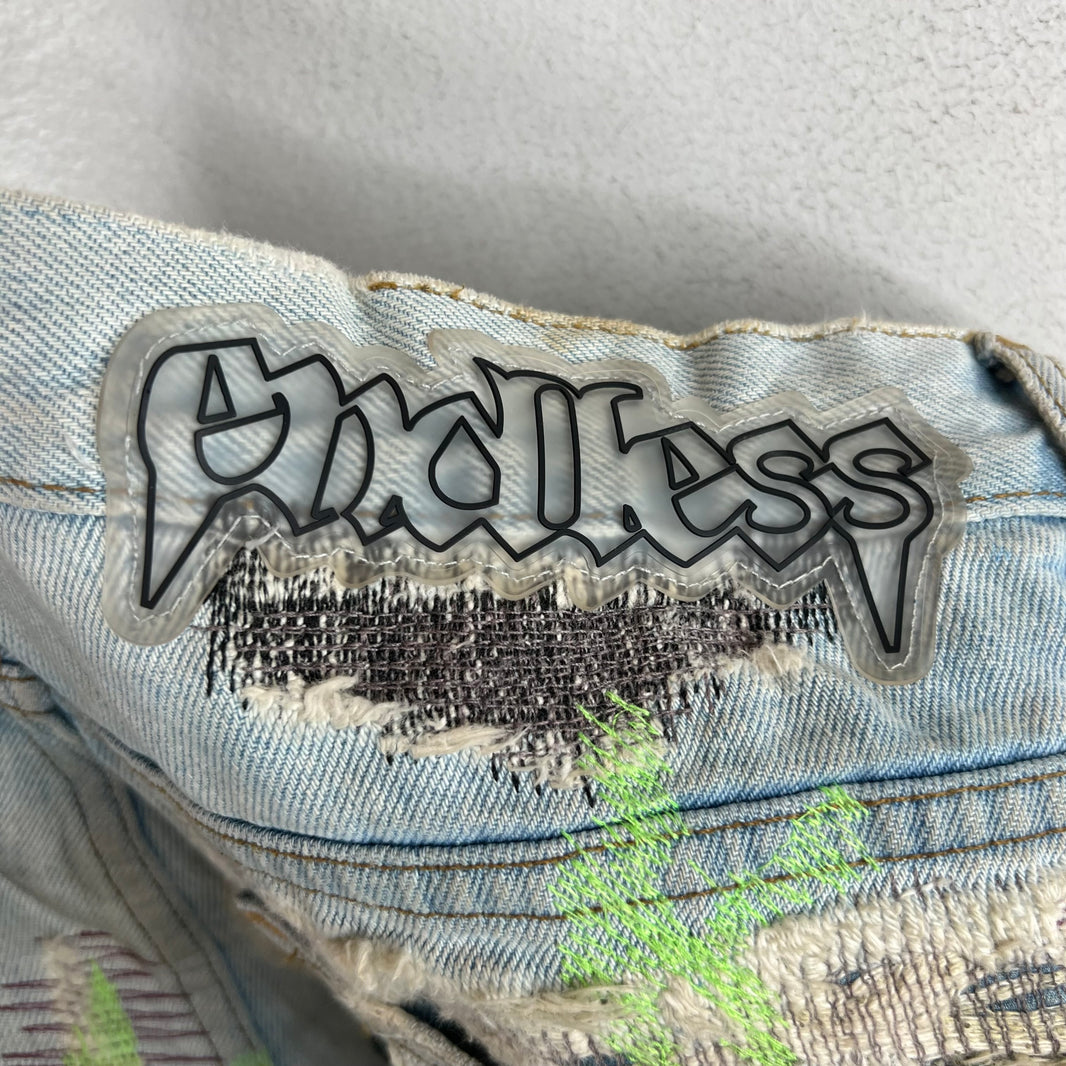 Endless Denim OG Embroidered Boro Jeans