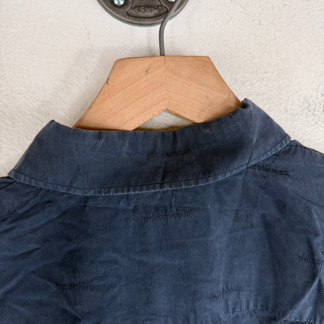 Balenciaga Navy Stitches L/S Shirt
