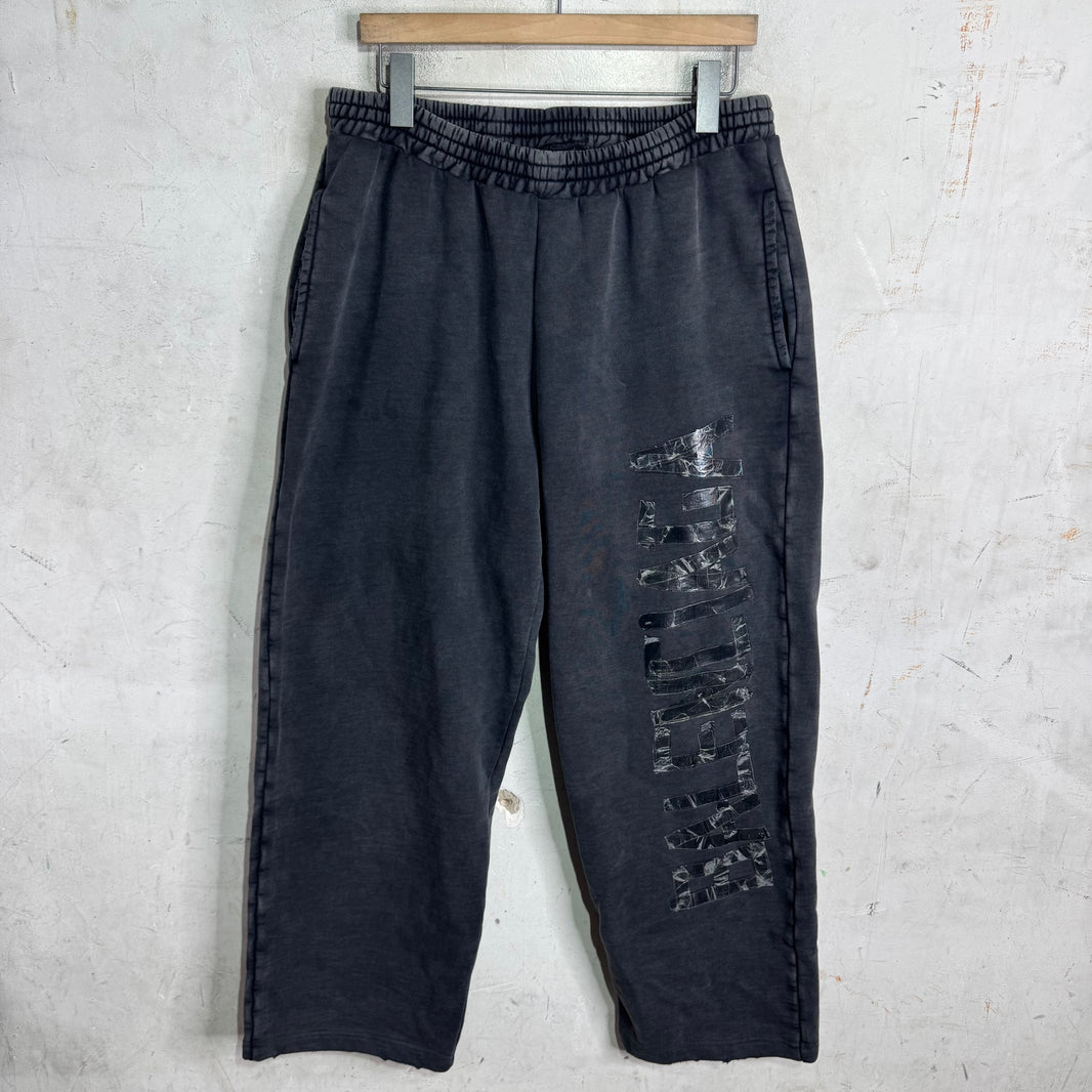 Balenciaga Tape Logo Sweatpants