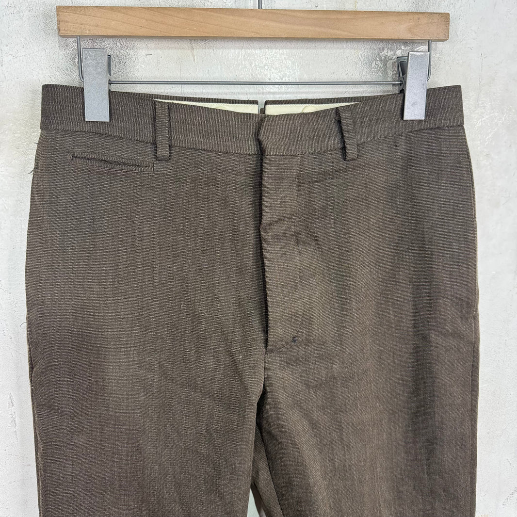 RRL Brown Wool Trousers