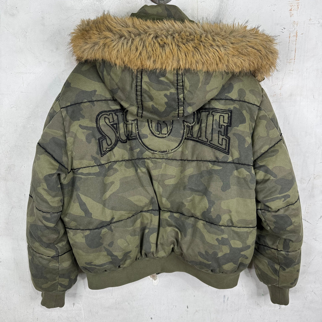 Supreme x True Religion Camo Puffer Jacket