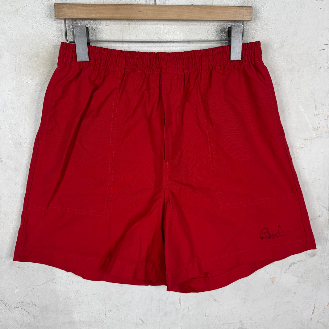 Bode Red Painted Shorts
