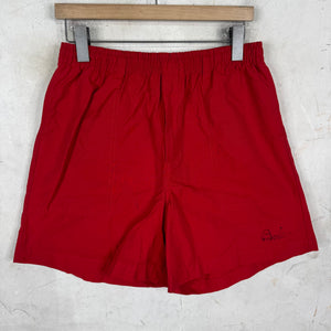 Bode Red Painted Shorts