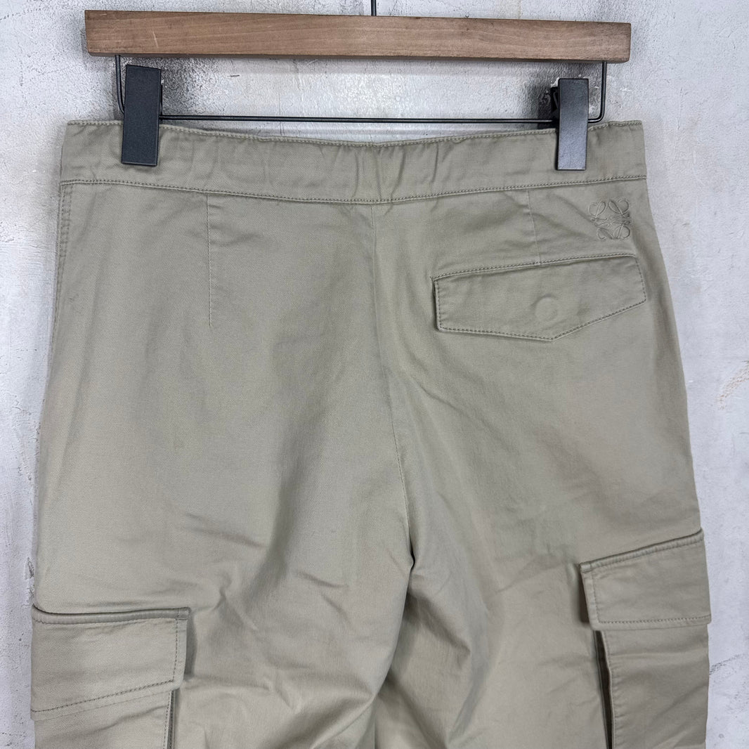 Loewe Beige Looser Fit Cargos