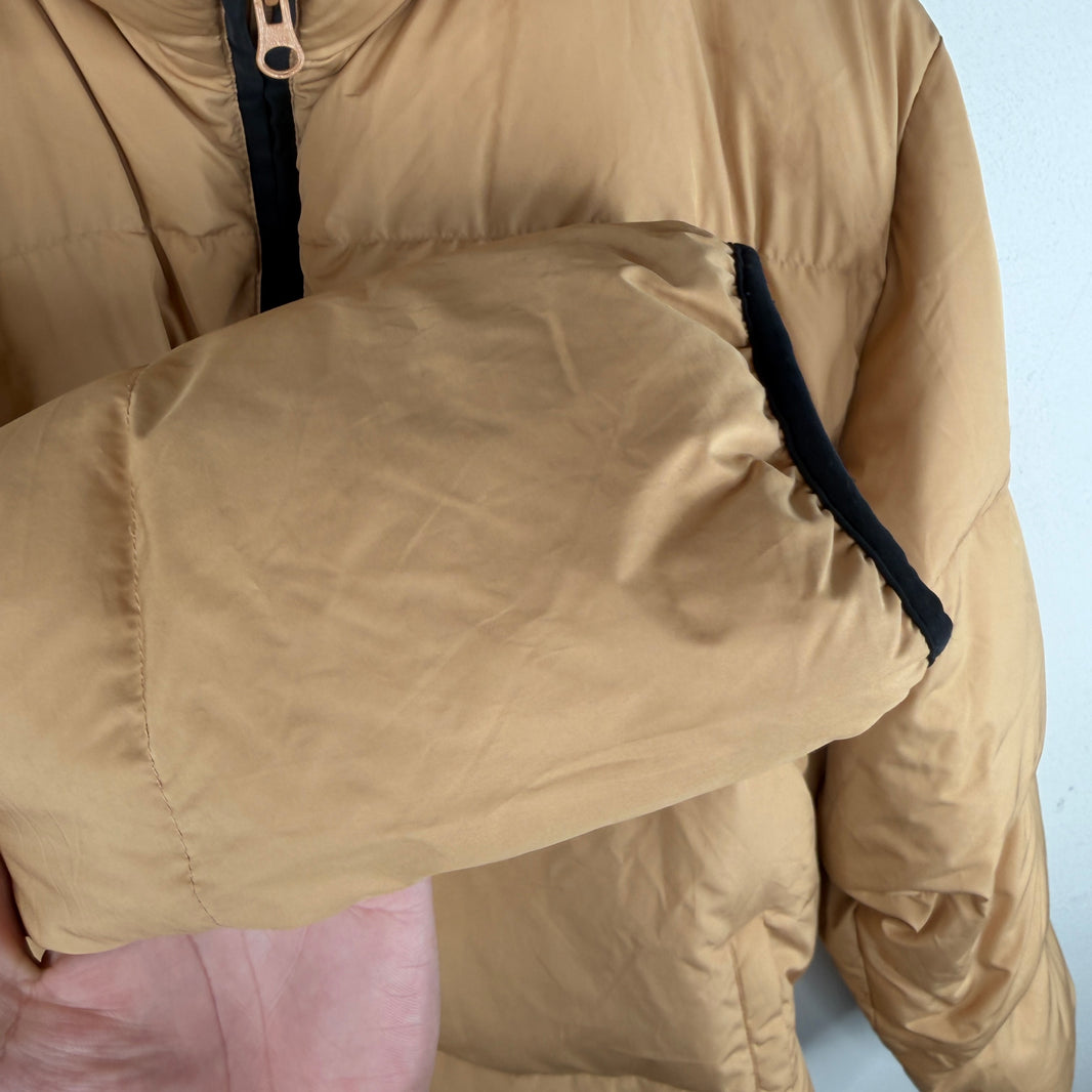 Balenciaga Tan BB Puffer Jacket