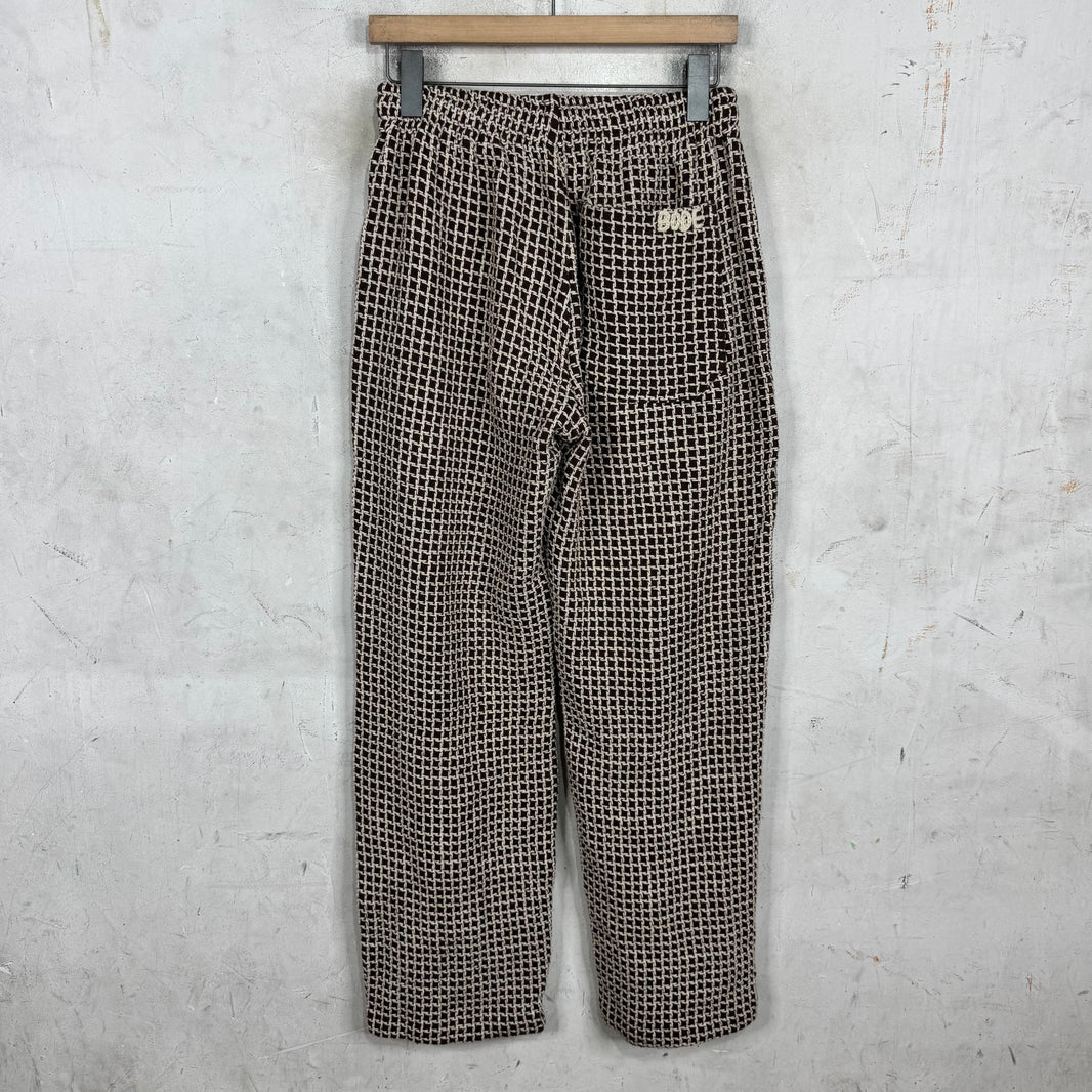 Bode Brown Knit Pants