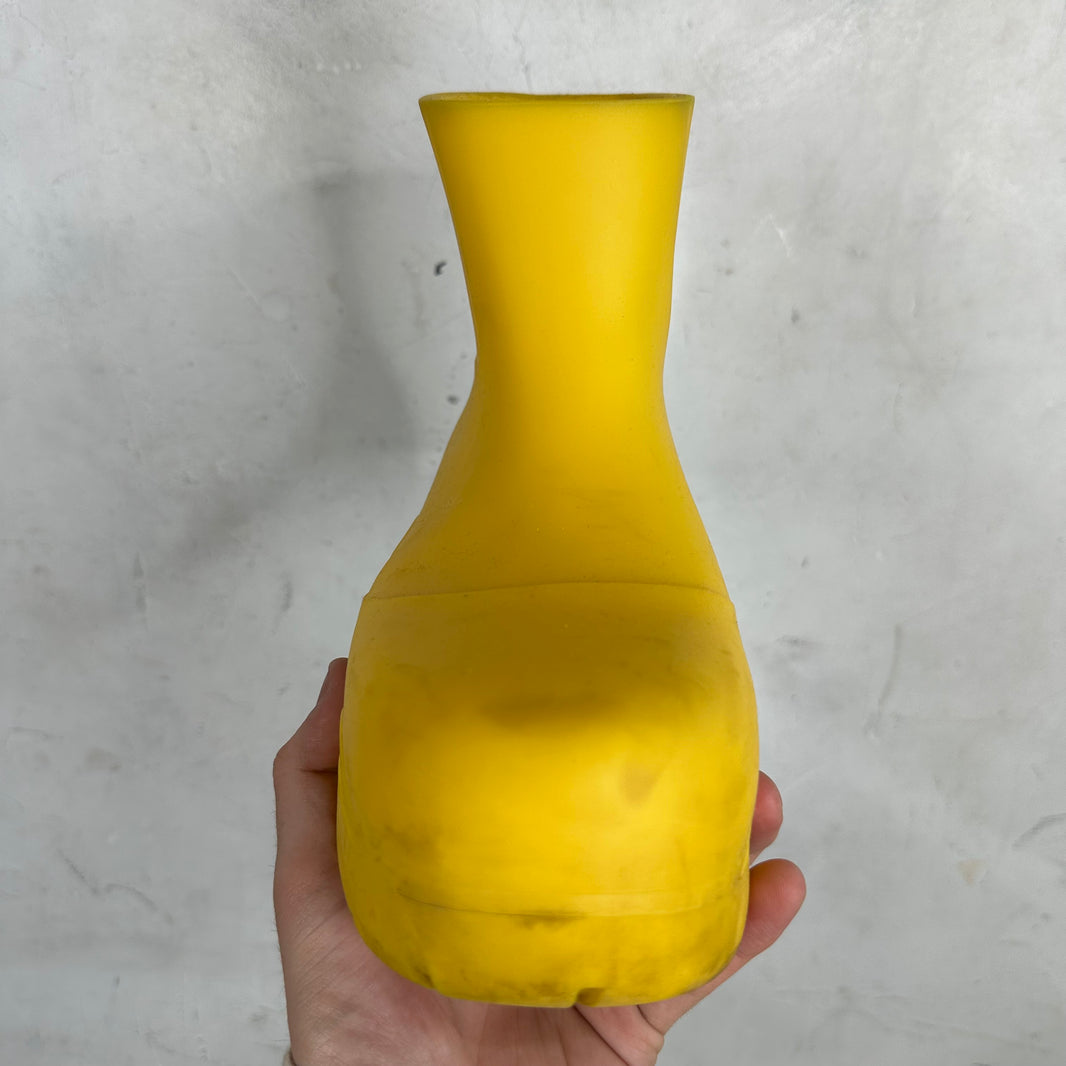 Bottega Yellow Puddle Boots