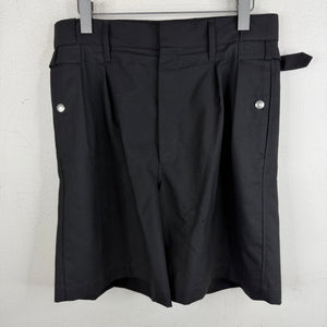 Margiela D Ring Pleated Trouser Shorts