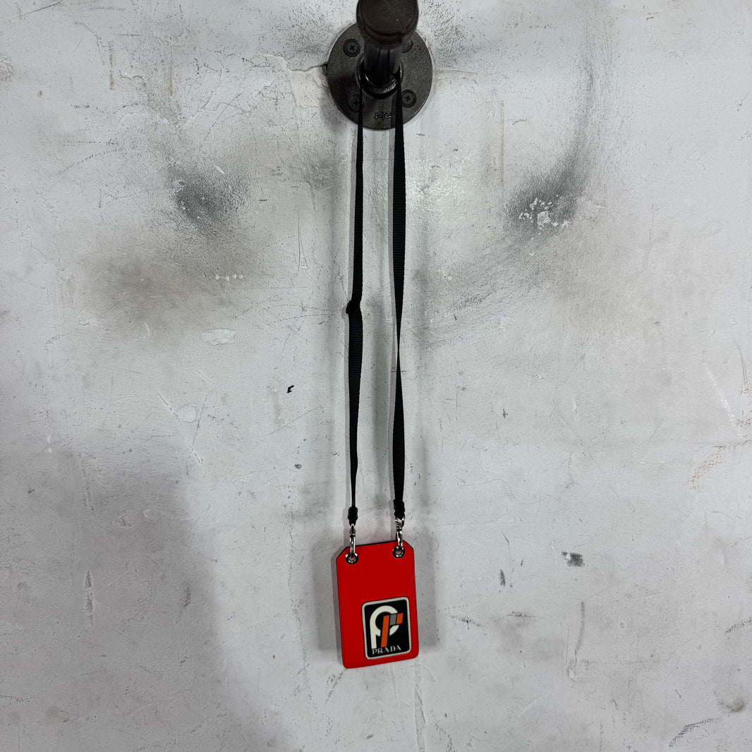 Prada Logo ID Lanyard