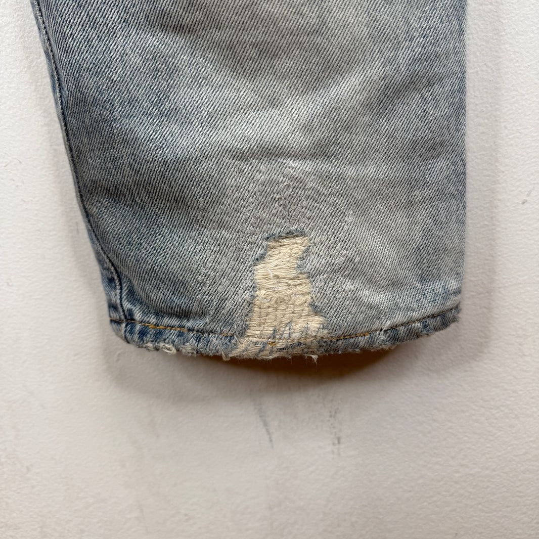 Saint Laurent Light Wash Repaired D18