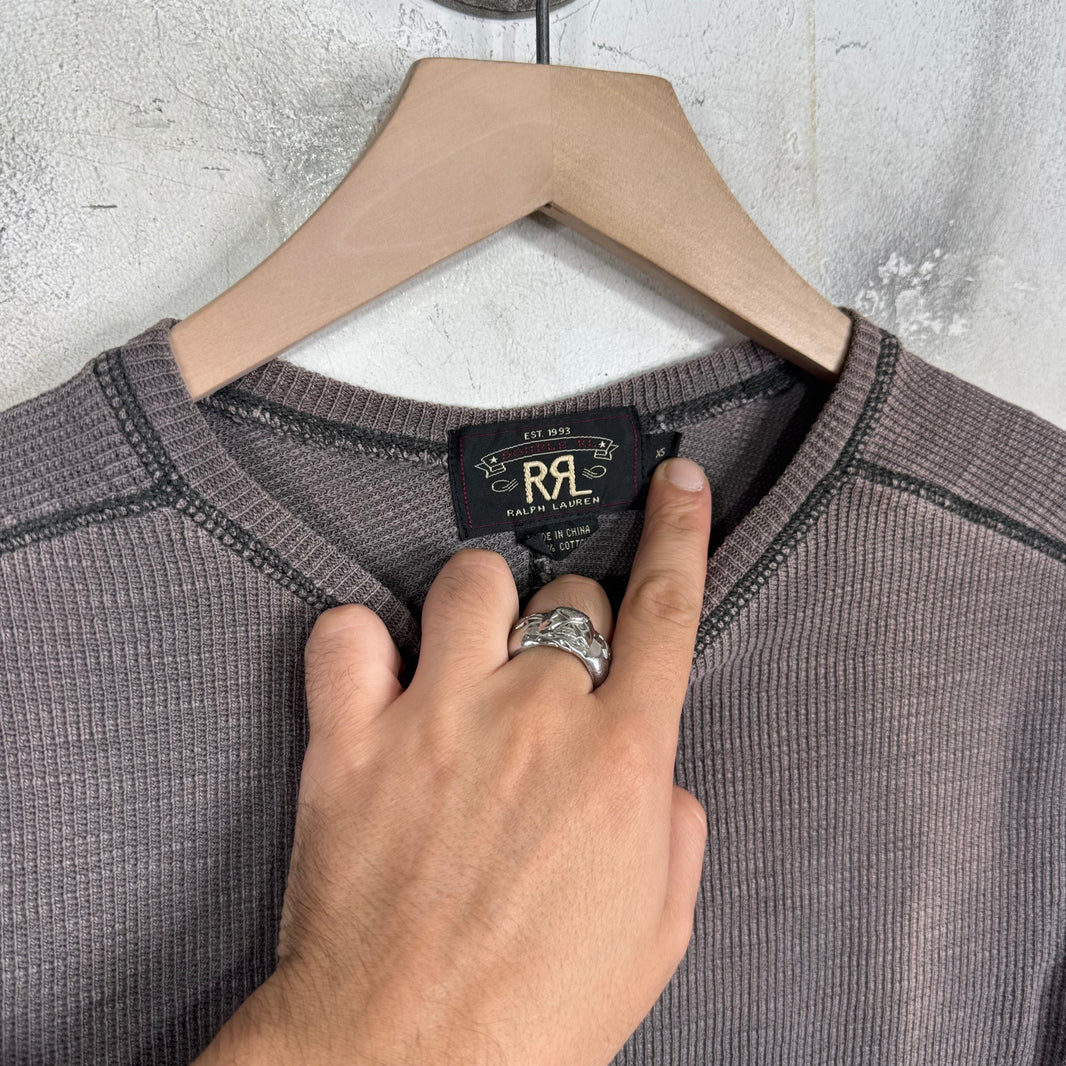 RRL Sunfaded Waffle L/S