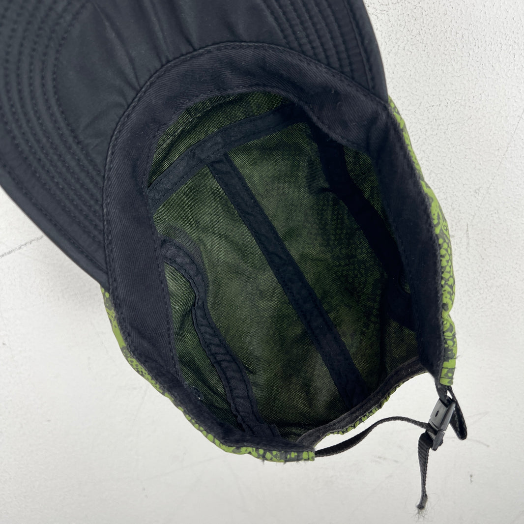 Supreme Green Snakeskin 5-Panel Hat