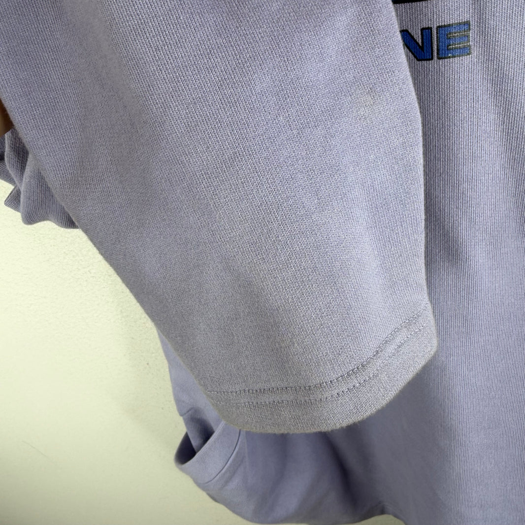 Martine Rose Collapsed Lavender Hoodie