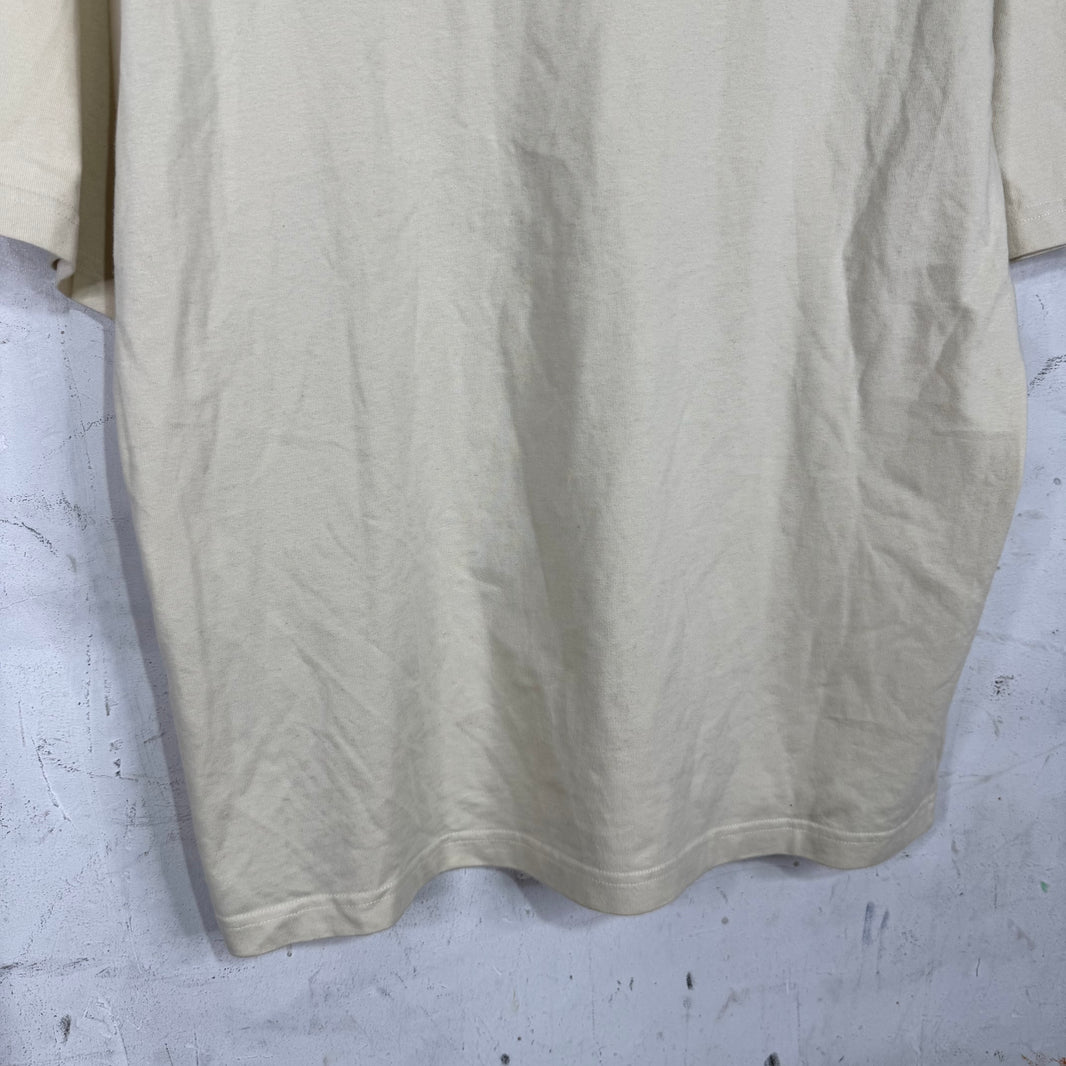 Balenciaga Paris Icon Beige T-Shirt