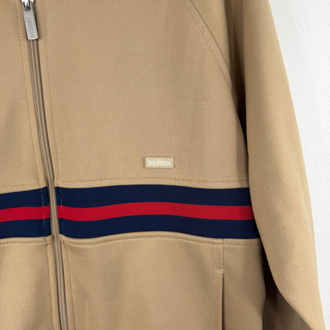Stussy Beige Track Jacket