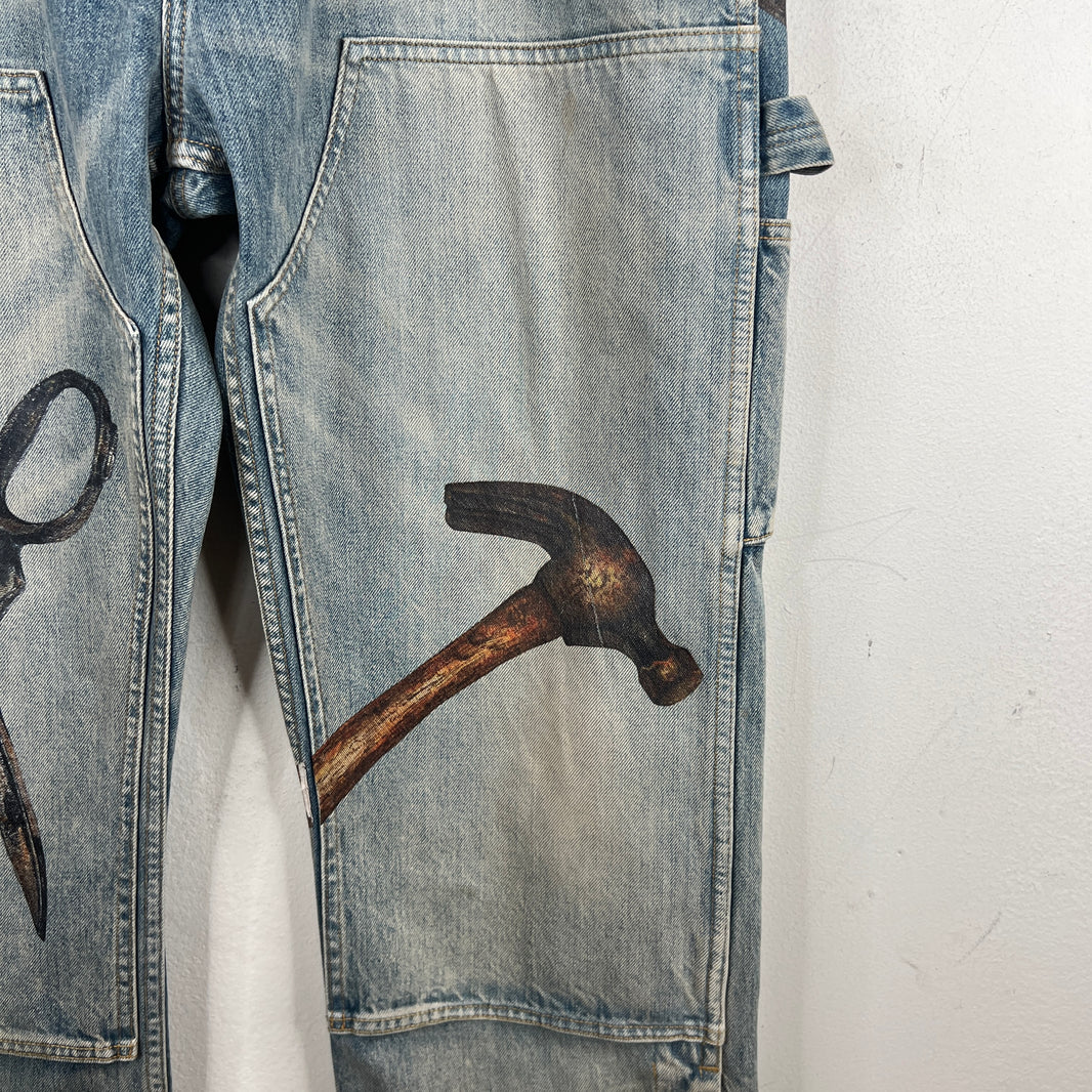 Amiri Rhee Studio Carpenter Denim Jeans