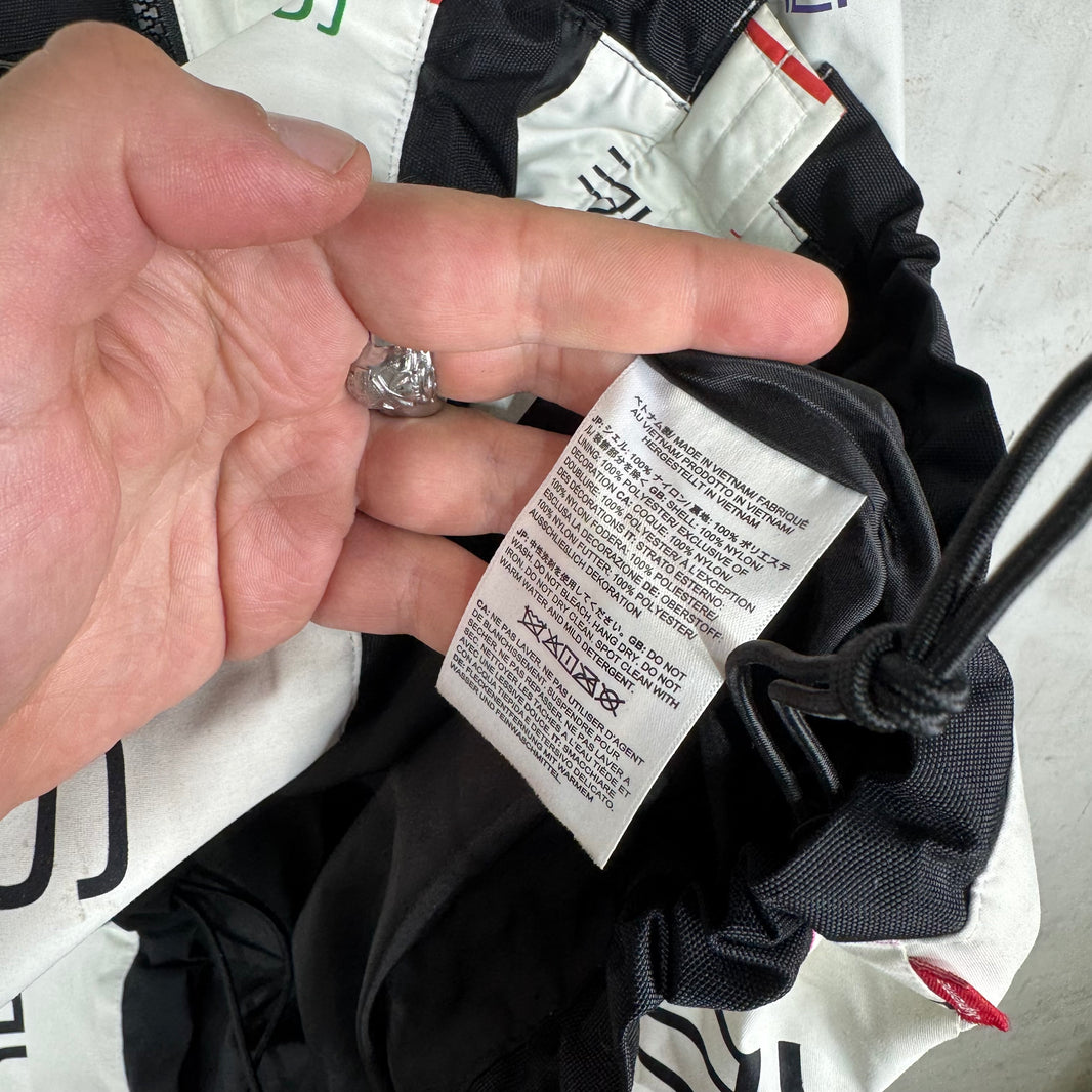 Supreme x TNF Multitcolor Script Steep Tech Jacket