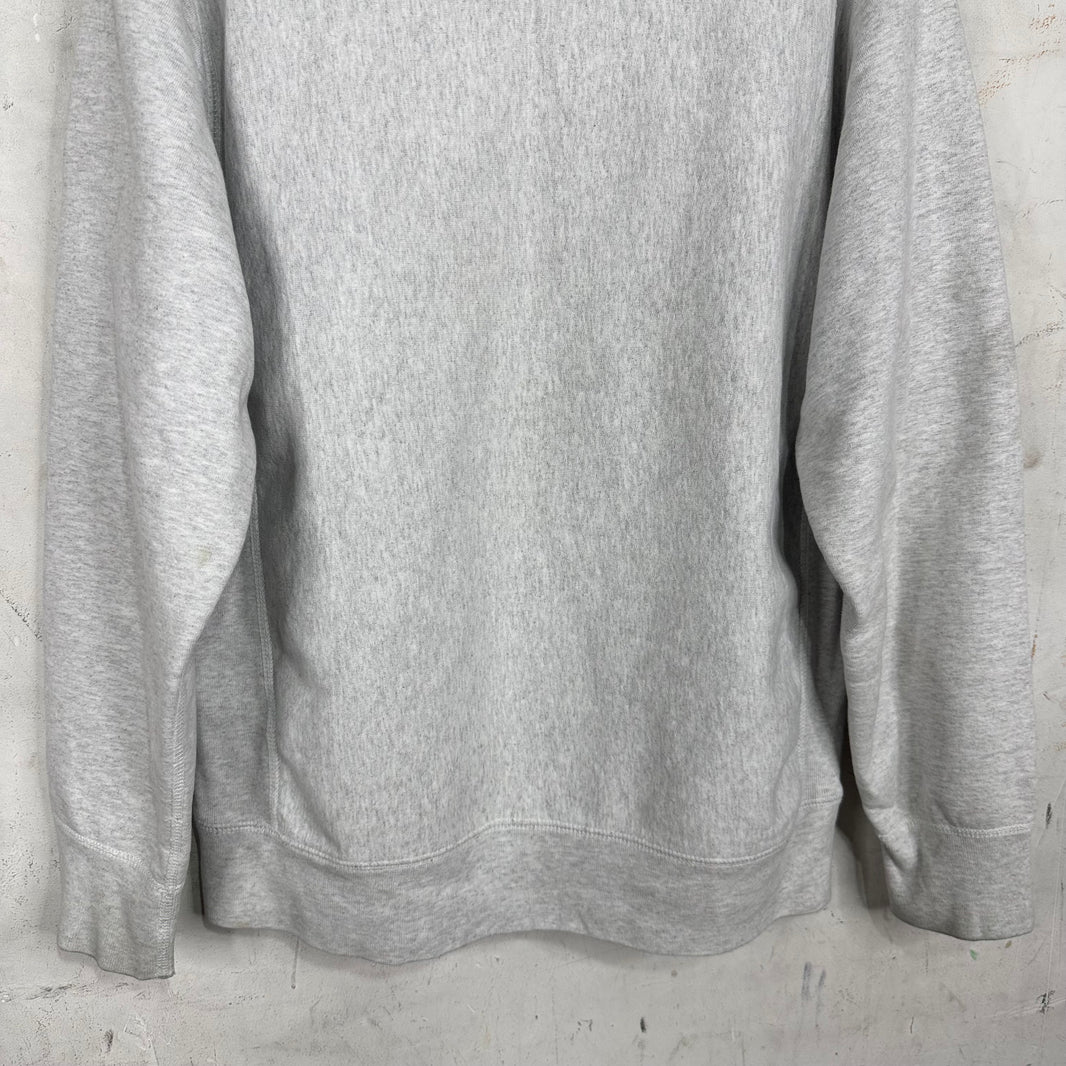 Supreme Grey Box Logo Crewneck