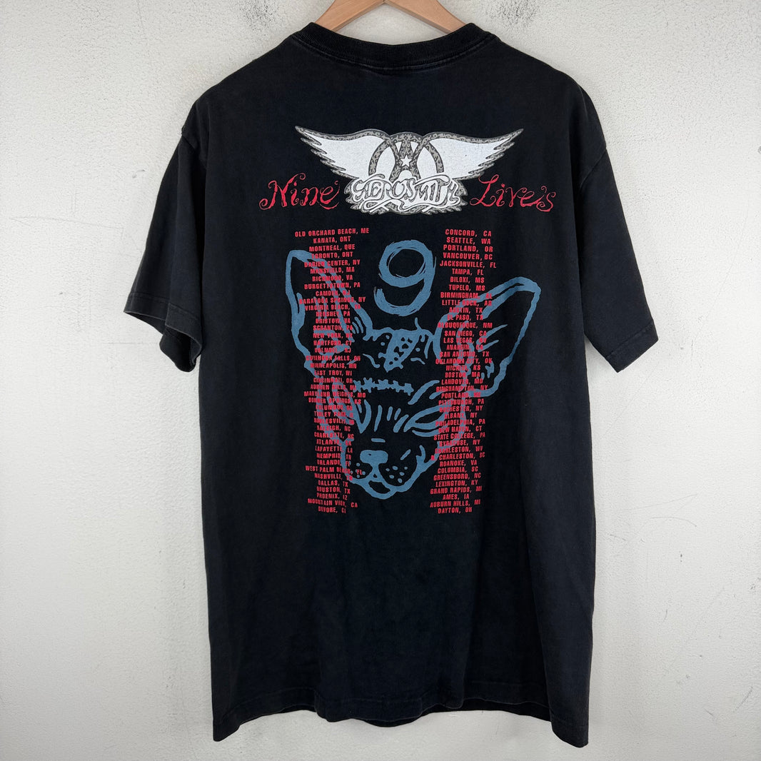 Vintage Aerosmith 9 Lives T-Shirt