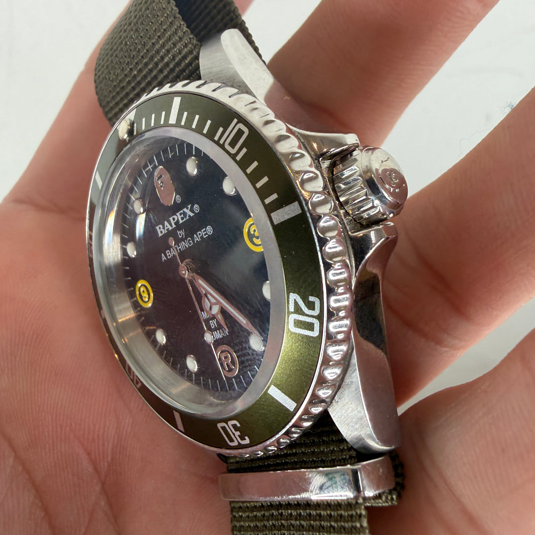 Bape Bapex Olive Watch