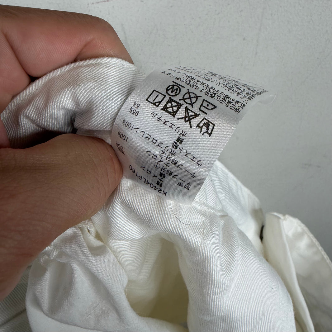 Kapital White Nouvelle Shuttle Cargo Trousers