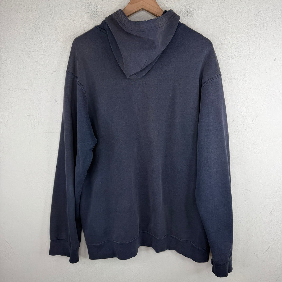 Vintage Nike Center Swoosh Navy Hoodie