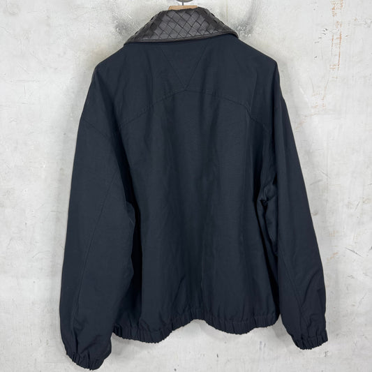 Bottega Veneta Collared Intrecciato Nylon Work Jacket