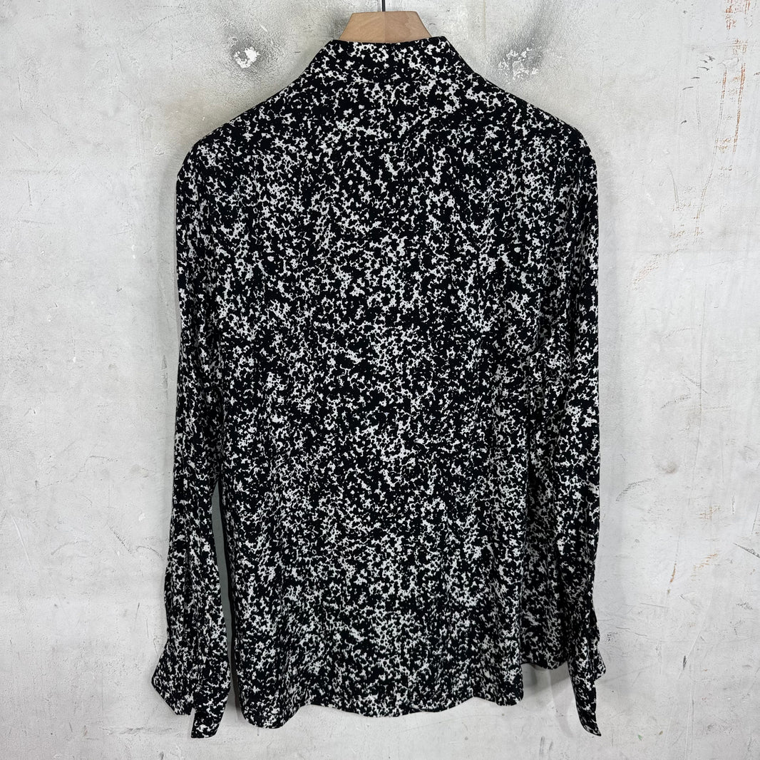 Celine Speckle Print LS Shirt