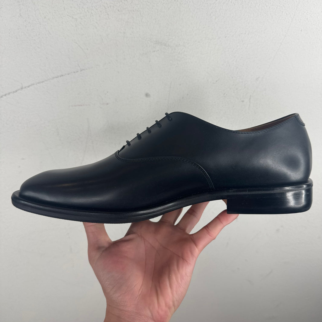 Hender Scheme Black Square Toe Derbies