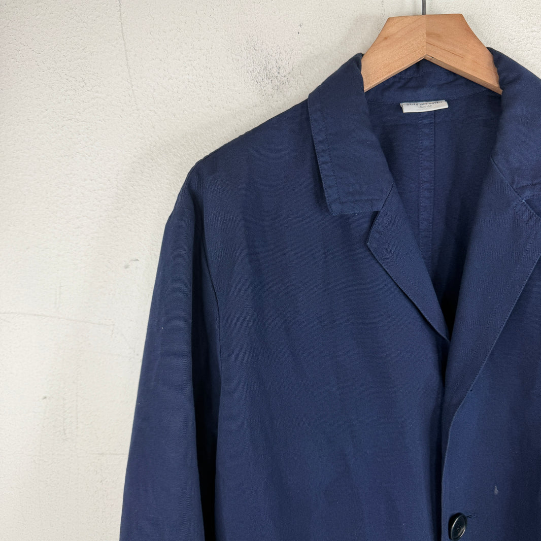Dries Van Noten Blue Chore Blazer Jacket